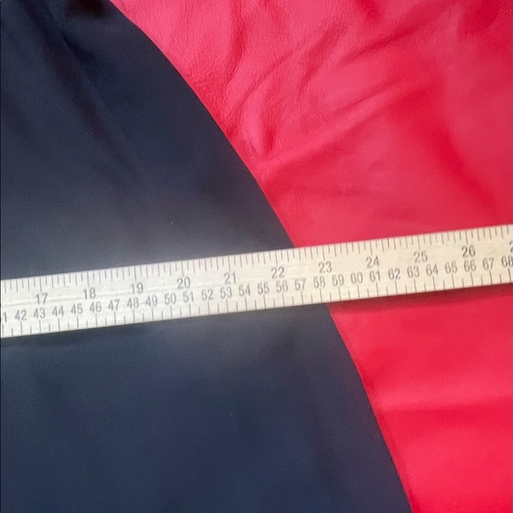 LOFT Medium Black Pleated Front/Back Elastic Wide Band Lined Skirt - Picture 7 of 12